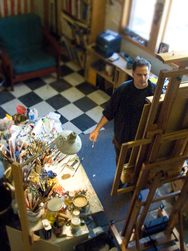 Peter Fiore painting