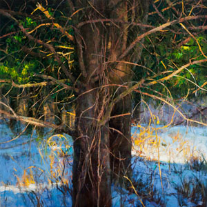 Winter Landscape Painting